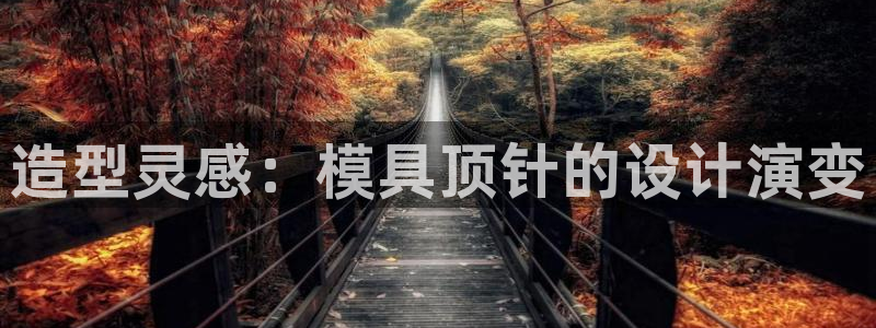 太阳集团是什么：造型灵感：模具顶针的设计演变