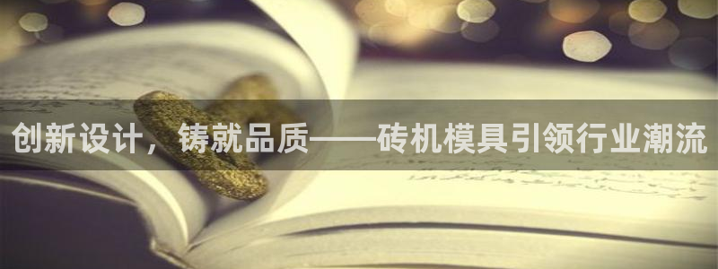 太阳集团app首页：创新设计，铸就品质——砖机模具引领行业潮流