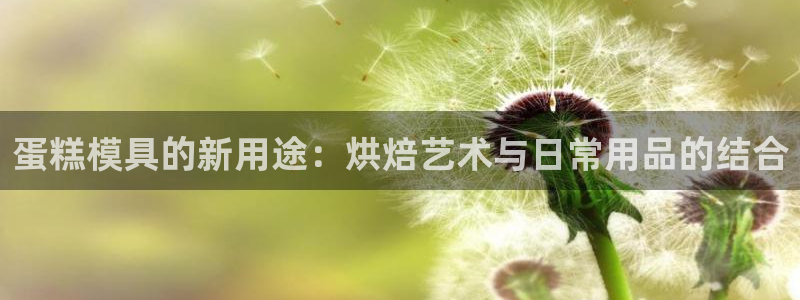 15vip太阳集团官网：蛋糕模具的新用途：烘焙艺术与日常用品的结合