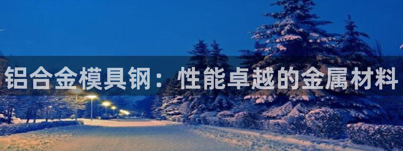 太阳集团董事长是谁照片：铝合金模具钢：性能卓越的金属材料
