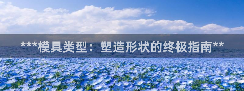 太阳集团股东：***模具类型：塑造形状的终极指南**