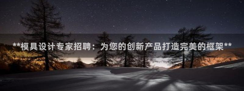 太阳成集团不能提现：**模具设计专家招聘：为您的创新产品打造完美的框架**