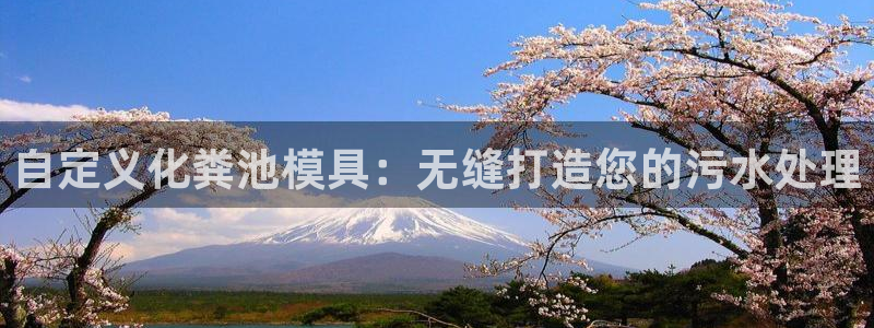 太阳集团是真的吗：自定义化粪池模具：无缝打造您的污水处理