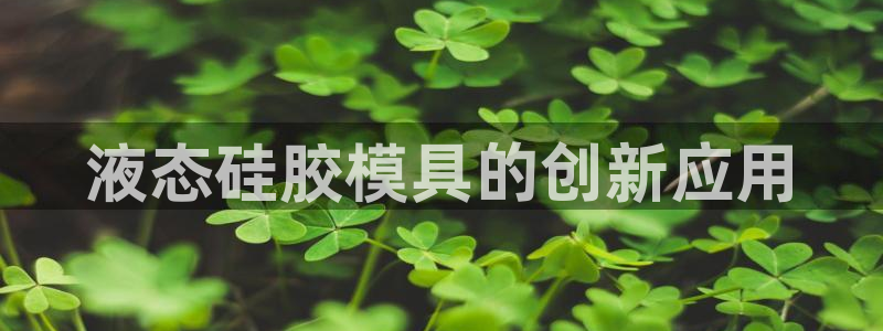 太阳集团网投：液态硅胶模具的创新应用