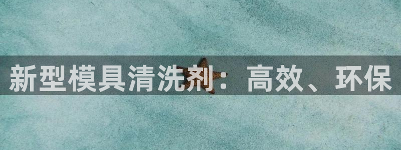 太阳集团电子游戏如何赚钱：新型模具清洗剂：高效、环保