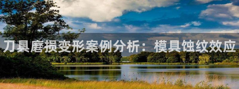 太阳成集团tyc234cc振兴：刀具磨损变形案例分析：模具蚀纹效应